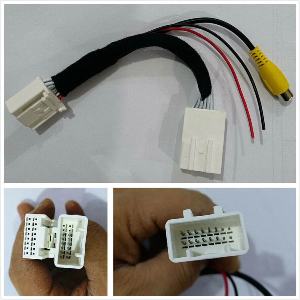 Car Stereo Reverse Backup Camera Adapter Cable T-Harness For Toyota Subaru Scion - Image 1 of 4