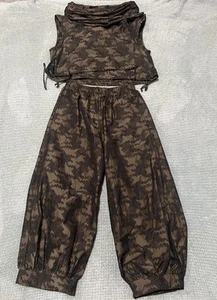 Conjunto túnica y pantalón Bryn Walker para mujer talla pequeña nuevo con etiquetas - Imagen 1 de 4