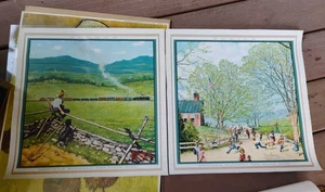Vintage Complete2 Spring & Summer, Seasons by Norman Rockwell Prints - Picture 1 of 5