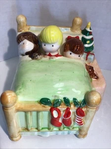 JOAN WALSH ANGLUND Ebeling & Reuss Sogni di Natale Music Box Babbo Natale in arrivo - Foto 1 di 6