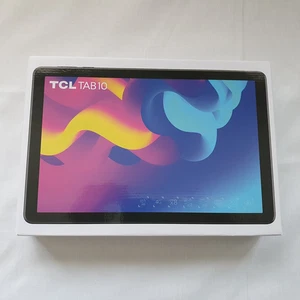 TCL Tab 10 Tablet 9160G Black 32GB/3GB 4G LTE Unlocked Android Tablet - Picture 1 of 20