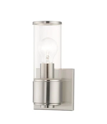 Aplique de pared Livex Lighting 17141-91 Quincy usado - 1 luz ADA contemporáneo Foto 1 de 3