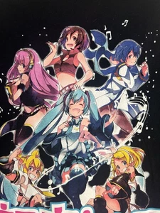 Hatsune Miku Women T-shirt Sz S Crew Neck Travel Casual Tee Shirt Graphic Japan - Picture 1 of 6