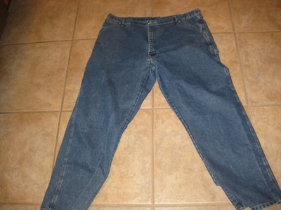 Wrangler Carpenter Jeans Men’s 42x32 Blue Hammer Loop Utility Workwear  - Image 1 of 4