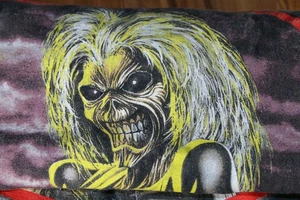 Iron Maiden Killers Circle BLEACH WASH T-Shirt Licensed & Official Heavy Metal ! - Picture 1 of 11