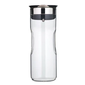 WMF Motion Water Carafe 0.8 Litre Height 24 cm Glass Carafe Closeup Silicone Lid - Picture 1 of 1