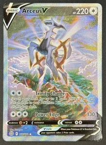 Arceus V 166/172 Pokemon SWSH09: Brilliant Stars Ultra Rare Full Art NM - Picture 1 of 14