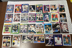 Lot of 230+ Jose Canseco Baseball Cards RC Rookie Topps Fleer Donruss UD ~GOAT~