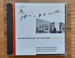 Swjatoslaw Richter - Hindemith Ludus Tonalis & Sonate Nr. 2, Pyramiden-CD - Bild 1 von 4