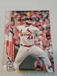 2020 Junior Fernandez RC Rookie Topps Series 2 Base #615 - St. Louis Cardinals - Picture 1 of 2