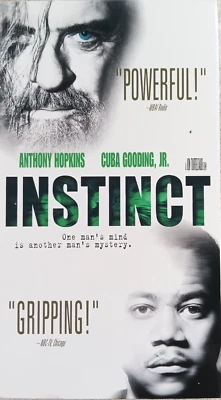 Instinct VHS 1999 Anthony Hopkins Cuba Gooding Jr - Image 1 of 4