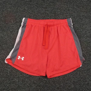 Under Armour Shorts Girls XL Extra Large Pink HeatGear Running Workout Youth - Picture 1 of 8