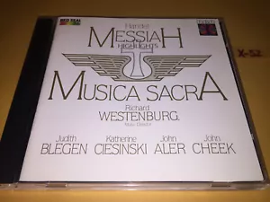 Handel Messiah highlight CD westenburg blegen ciesinski aler cheek RCA Red Seal - Imagen 1 de 4