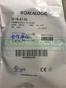 1PCS New For DATALOGIC Proximity Switch IS-18-A1-03 - Afbeelding 1 van 2