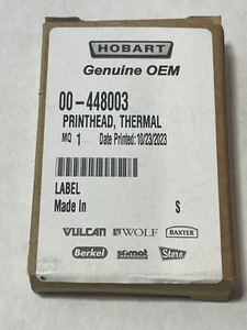 Geniune OEM HOBART Printhead, Thermal 448 Dot, 56 00-448003 - Picture 1 of 3
