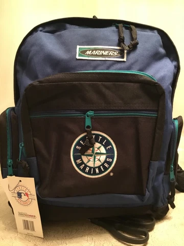 Seattle Mariners Genuine Merchandise MLB Sports BackPack New w/ Tags Cover