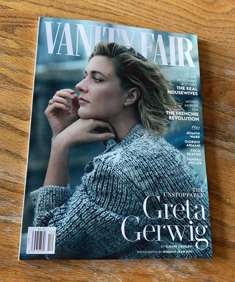 Журнал Vanity Fair декабрь 2023/январь 2024 Грета Гервиг Real Housewives Frenchie - Изображение 1 из 1