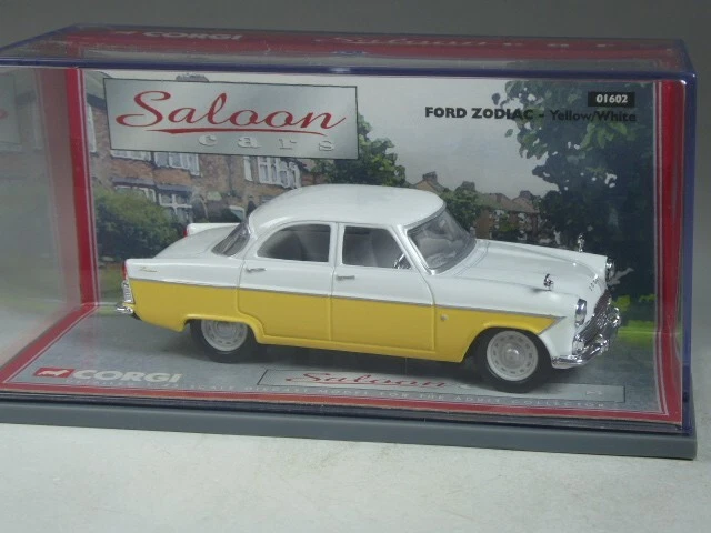 (SB-78) Corgi 01602 Ford Zodiac yellow/white in OVP - Bild 1 von 1