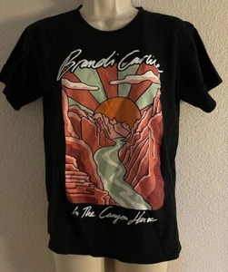 Brandi Carlisle T Shirt In The Canyon Haze Graphic Print Black S - Picture 1 of 5