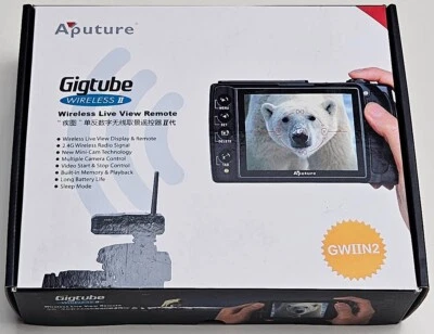 Aputure GWII-N2 Gigtube Wireles Remote & Viewfinder II for Nikon D90/D7000/D3100 - Image 1 of 3