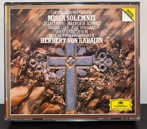 KARAJAN - Beethoven Missa Solemnis (2 Disc Set) - Compact Disc CD - ex-Zustand - Bild 1 von 3