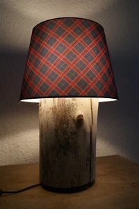 Lampada da tavolo Artigianale In Legno Di Mare - Foto 1 di 6