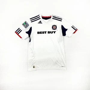 Adidas Climacool Chicago Fire Jersey Size Large / L / Soccer / Football MLS - Picture 1 of 10