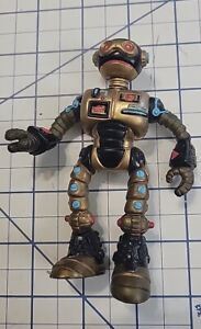 Fugitoid Robot Teenage Mutant Ninja Turtles Gold Toy Mirage Studios 1990 20q