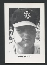 1968 TOM EGAN Seattle Angels popcorn card EXMT A4209