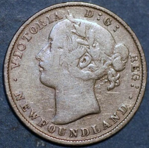 1894 20 Cents Victoria silver Newfoundland KM#4 - Picture 1 of 2