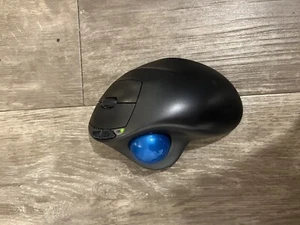 Logitech M570 Wireless Trackball Mouse - Dark Gray Tested - Bild 1 von 5