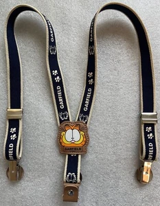 Vintage GARFIELD, by Paws, Kids Unisex Suspenders, NEW - NEVER USED - Picture 1 of 7