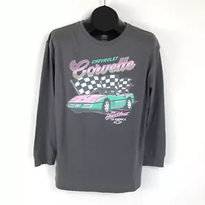 Art Class GM Chevrolet Corvette Grafik T-Shirt Mädchen 2X Oversized Langarm - Bild 1 von 10