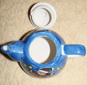 MICASA Keramik Schneemann "Tea For One" Teekanne/Teetasse Kombi und Kaffee-Pott - Bild 1 von 6