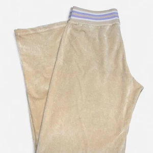 Vintage Y2K GAP Creme Velour Jogginghose - XS - Bild 1 von 5
