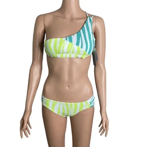 Beach Lingo Bikini Multicolored Girls 2 Piece Swim Lim Siena Beach Med Large 10 - Picture 1 of 9