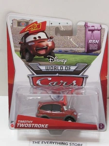 DISNEY WORLD OF CARS RSN RACING SPORTS NETWORK TIMOTHY TWOSTROKE ENVÍO GRATUITO - Imagen 1 de 2