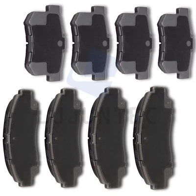 Front Rear Ceramic Brake Pads For 2001-2003 Acura CL 1999-2004 Acura RL - Image 1 of 4
