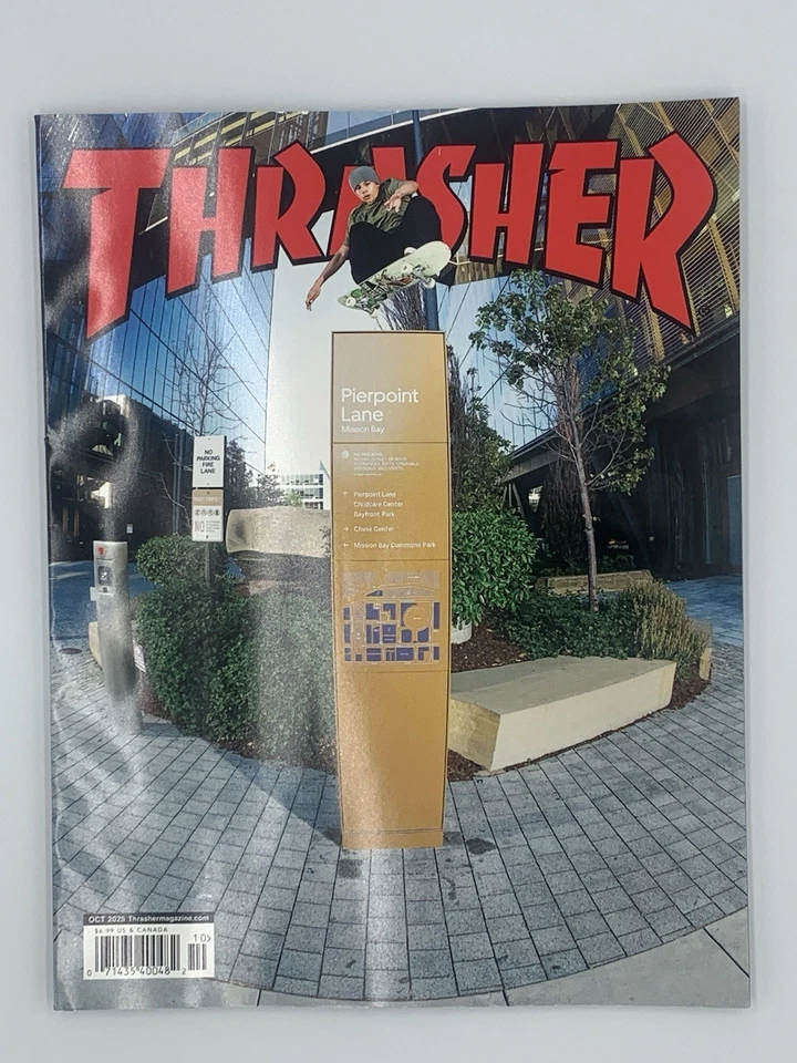 Thrasher Magazine – October 2025 – Nick Michel Cover Skateboarding Issue - Image 1 of 1