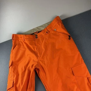 Pantaloni Burton Uomo XL Arancione DRYRIDE Snowboard Sci Cargo Performance Capispalla - Foto 1 di 17
