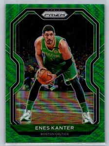 2020-21 Panini Prizm #212 Enes Kanter Green Prizms - Picture 1 of 2