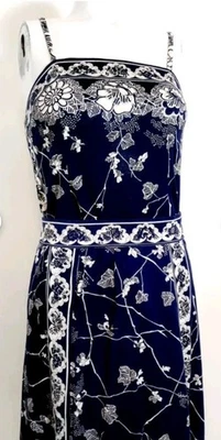 Raro Conjunto De Colección Emilio Pucci Falda Cami Blusa Top Conjunto Mano Serigrafía Años 70 Foto 1 de 4