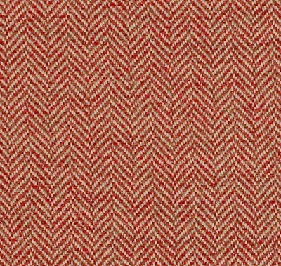 Tela de uphol de espiga lisa Colefax & Fowler - despensa / rojo 1,10 yardas F4240-03 Foto 1 de 2