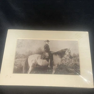 Hermosa foto de Robert E. Lee a caballo 5x7 General de la Guerra Civil - Imagen 1 de 4