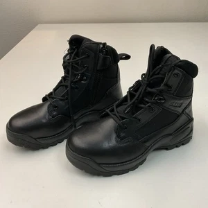 5.11 Tactical Men's ATAC 2.0 6" Sidezip Boots 12394 Black US 8.5 W - Picture 1 of 7