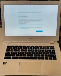 ACER  13 ChromeBook, NV Tegra K1, 4x2,3 GHz, 13“, 32GB FPl, 2 GB RAM,defekt/Tle/ - Bild 1 von 11