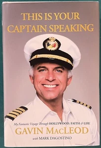 Gavin MacLeod This Is Your Captain Speaking Signed Autographed Book Love Boat - Picture 1 of 5