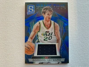 Gordon Hayward 2013-14 Panini Spectra Game Time Materials Basketball Card /15 #7 - Picture 1 of 2