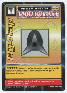 Fly-Trap BO-43 Digimon Digi Battle Series 1 tarjeta 1999 Bandai - Imagen 1 de 7