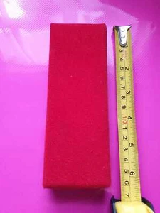 24 Velour Jewellery Gift Boxes Necklace Bracelet Pens Valentines Boxes Red - Picture 1 of 3